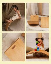 Brendompl Small Plywood Balance Board Small Art.NF03004  Деревянная доска -балансир