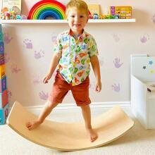Brendompl Plywood Balance Board Small Art.NF03006