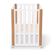 Kinder Kraft Koya Art.KFKOYA00WHT0000 White   детская кроватка с матрасом 90*60 см