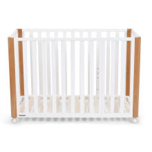 Kinder Kraft Koya Art.KFKOYA00WHT0000 White   детская кроватка с матрасом 90*60 см