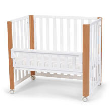 Kinder Kraft Koya Art.KFKOYA00WHT0000 White   детская кроватка с матрасом 90*60 см