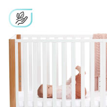 Kinder Kraft Koya Art.KFKOYA00WHT0000 White   детская кроватка с матрасом 90*60 см