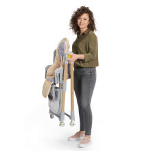 KinderKraft'21 Lastree Art.KHLAST00GRY0000 Grey Многофункциональный шезлонг и стульчик для кормления