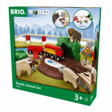 BRIO meža dzīvnieku komplekts, 33988