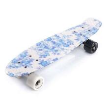 Meteor®  Penny Board Art.22608 Flowers  Детская роликовая доска (Скейтборд)