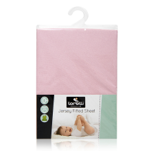 Lorelli Sheet Art.20050070003 Pink  Хлопковая простынка с резинкой 120x60 см