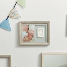 Baby Art Tiny Touch Wooden Wall Print Frame Stormy Art.3601091400 Rāmītis ar nospiedumu