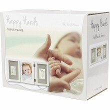 Dooky Happy Hands baby print triple frame kit