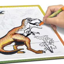 DINOSART radošuma komplekts Tracing Light Pad, 15151