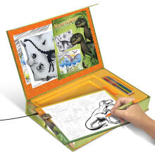 DINOSART radošuma komplekts Tracing Light Pad, 15151