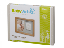 „Baby Art Tiny Touch“ medinių sienų spausdinimo rėmelis „Natural Art“. 3601093000 rėmelis su įspaudu