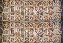 CLEMENTONI puzle Cappella Sistina Panorama, 1000gab., 39498