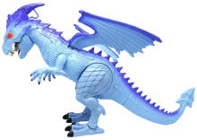MEGASAUR MIGHTY darbojas ar baterijām staigājošs Dragon, 80074