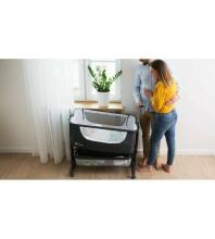 Lionelo Timon + Matress Fiki Miki 3in1 Art.117937 Graphite Baby cot 3 in 1