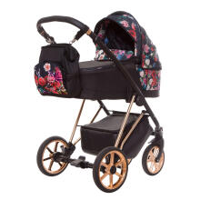 Maema Eleganza Art.786-01 Dark Rose Universālie bērnu ratiņi 2 in 1