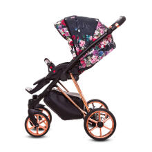 Maema Eleganza Art.786-01 Dark Rose Universālie bērnu ratiņi 2 in 1