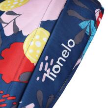 Lionelo Haari Art.131606 Blue Navy Bērnu trīsritenis ar rokturi un jumtiņu