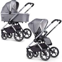 Venicci Tinum Art.131696 Rock Graphite Universal stroller 2 in 1