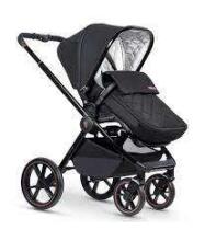 Venicci Tinum SE Art.131700 Stylish Black  Универсальная коляска 2 в 1