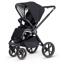 Venicci Tinum SE Art.131700 Stylish Black  Универсальная коляска 2 в 1