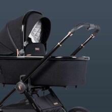 Venicci Tinum SE Art.131700 Stylish Black  Универсальная коляска 2 в 1