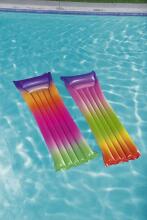 BESTWAY piepūšamais matracis Rainbow, 1.83m x 69cm, dažadas, 44041
