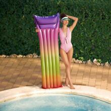BESTWAY piepūšamais matracis Rainbow, 1.83m x 69cm, dažadas, 44041