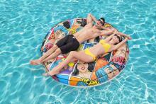 BESTWAY peldriņķis Pop Art Pool Island, diametras 1.88m, 43264