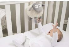 SWEET DREAMERS māneklītis miegam ar skaņu un gaismu Grey