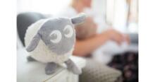 SWEET DREAMERS māneklītis miegam ar skaņu un gaismu Grey