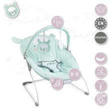 Momi Bouncer Glossy Lama Art.BULE00005 Modern rocking chair with music and vibration