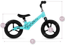 Momi Balance Bike Ulti Art.131987 Turquoise Arrow Balansa velosipēds
