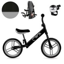 MoMomi  Balance Bicycle Nash Art.131995 Black Детский велосипед - бегунок с металлической рамой