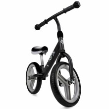 MoMomi  Balance Bicycle Nash Art.131995 Black Детский велосипед - бегунок с металлической рамой