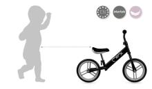 MoMomi  Balance Bicycle Nash Art.131995 Black Детский велосипед - бегунок с металлической рамой