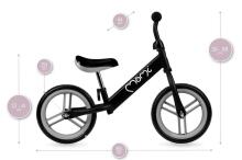 MoMomi  Balance Bicycle Nash Art.131995 Black Детский велосипед - бегунок с металлической рамой
