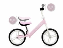 Momi  Balance Bicycle Nash Art.131997 Pink Детский велосипед - бегунок с металлической рамой