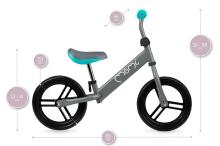 Momi  Balance Bicycle Nash Art.131998 Turquoise Детский велосипед - бегунок с металлической рамой