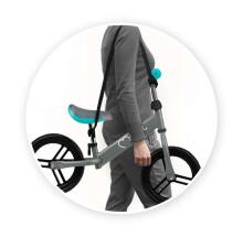 Momi  Balance Bicycle Nash Art.131998 Turquoise Детский велосипед - бегунок с металлической рамой