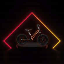 Momi Balance Bike Moov Art.132000 Orange  Детский велосипед - бегунок с металлической рамой