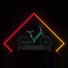Momi Balance Bike Moov Art.132002 Turquoise Balansa velosipēds