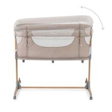 Momi Smart Bed  Art.LOZE00001 Beige  Bērnu gultiņa/šūpulītis 4 in 1