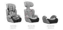 Momi Axo Art.132037 Grey Autosēdeklītis 9-36 kg