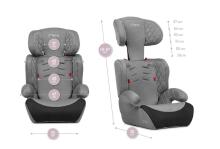 Momi Axo Art.FOSA00015 Pink Autosēdeklītis 9-36 kg