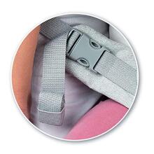 Momi Collete  Art.132042 Grey  Сумка переноска кенгуру 2 в 1 ( 3,5 до 20 кг)