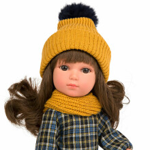 Arias Doll Art.AR60656 Сarlota Urban Модная кукла c шёлковыми волосами,36см