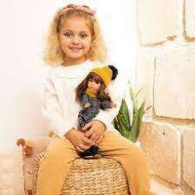 Arias Doll Art.AR60656 Сarlota Urban Модная кукла c шёлковыми волосами,36см