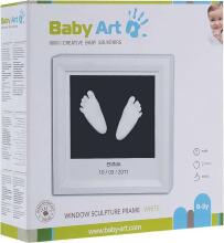 Baby Art  Window Sculpture Art.34120078 komplekts mazuļa pēdiņu nospieduma izveidošanai