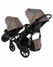 Tako Corona Duo Slim Art.TCDS-01 Bērnu dvīņu ratiņi/rati 2 vienā dvīņiem