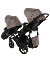 Tako Corona Duo Slim Art.TCDS-03 Bērnu dvīņu ratiņi/rati 2 vienā